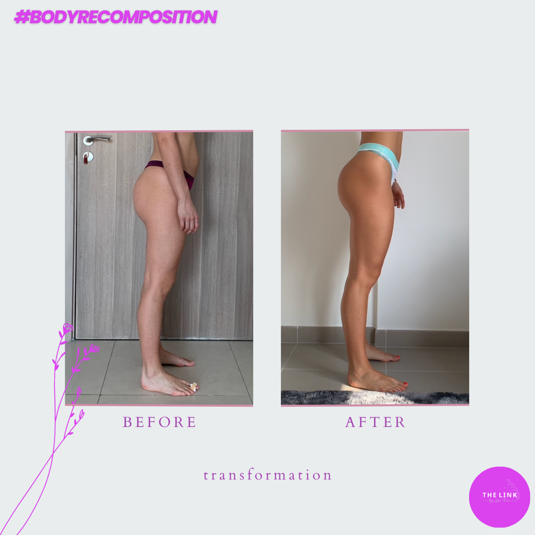 Online coaching and lower body transformation