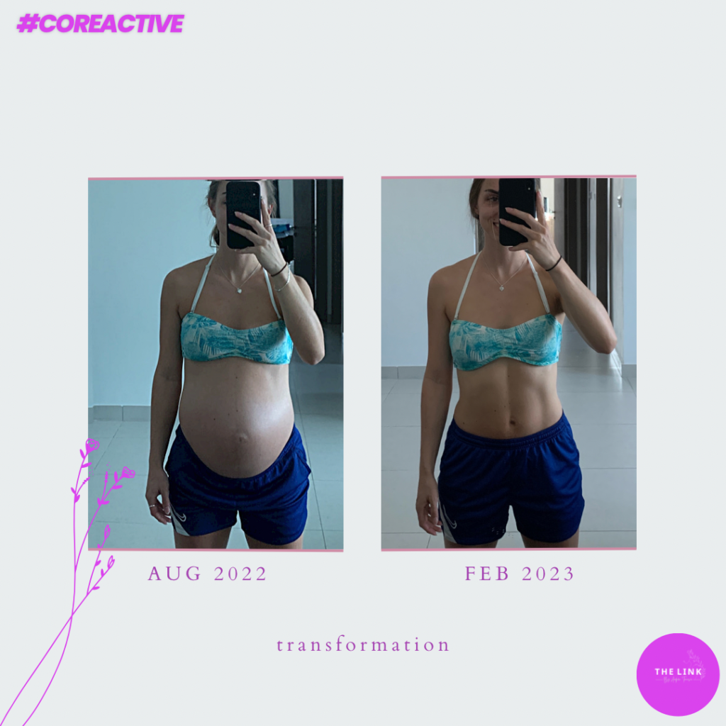 coreactive postnatal postpartum transformation